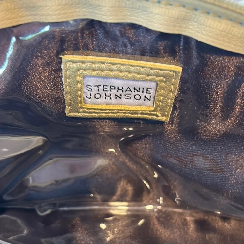 STEPHANIE JOHNSON Small Faux Fur Make-Up Bag NWOT